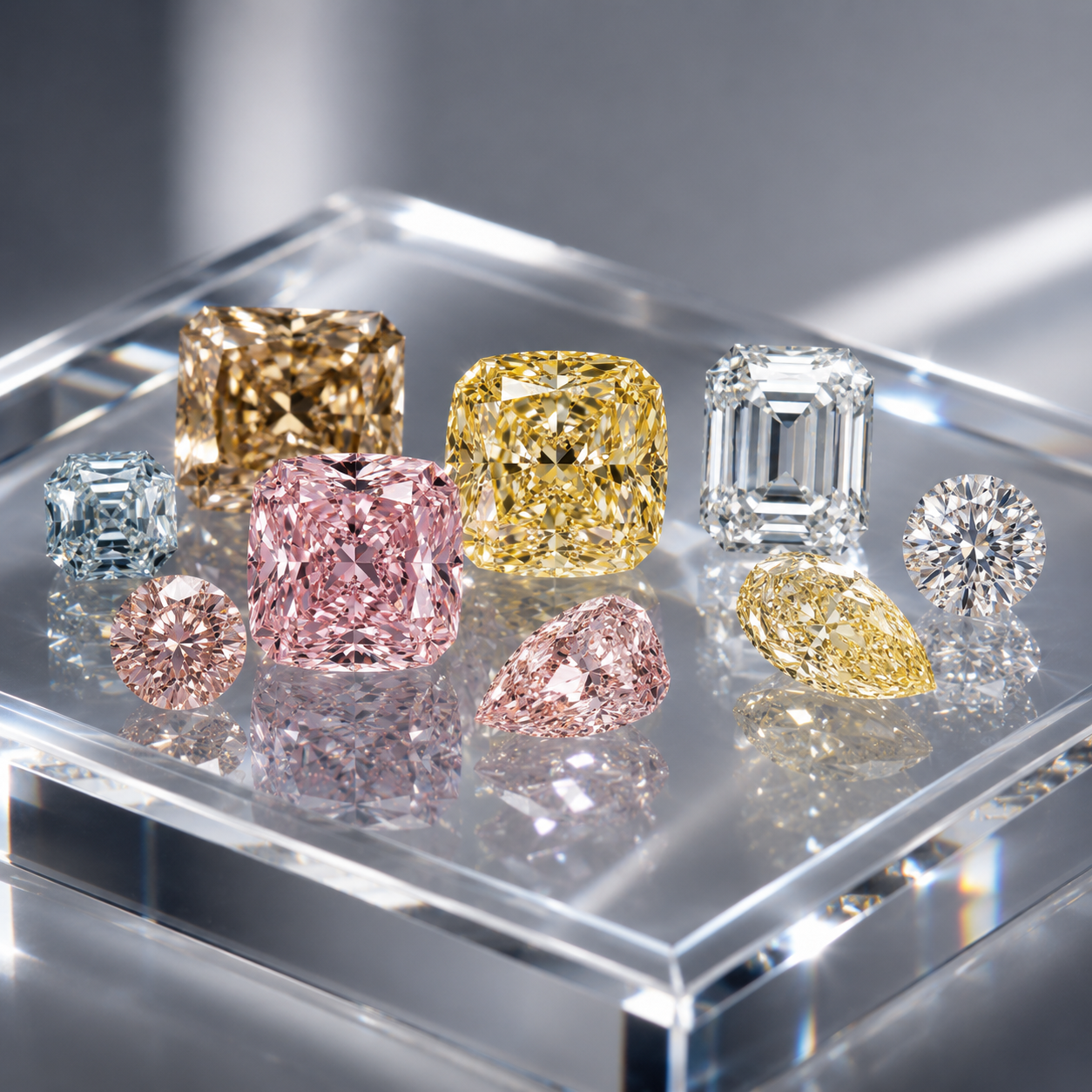 Fancy Colour Diamond Suite