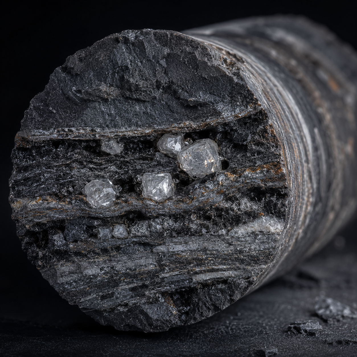 Embedded Rough Diamonds