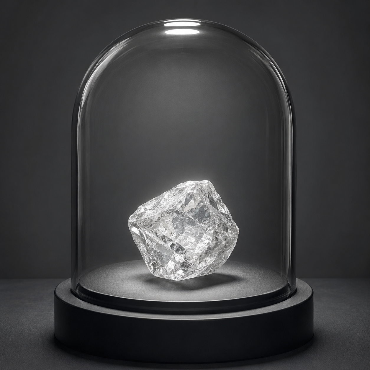 Single Rough Diamond Capsule