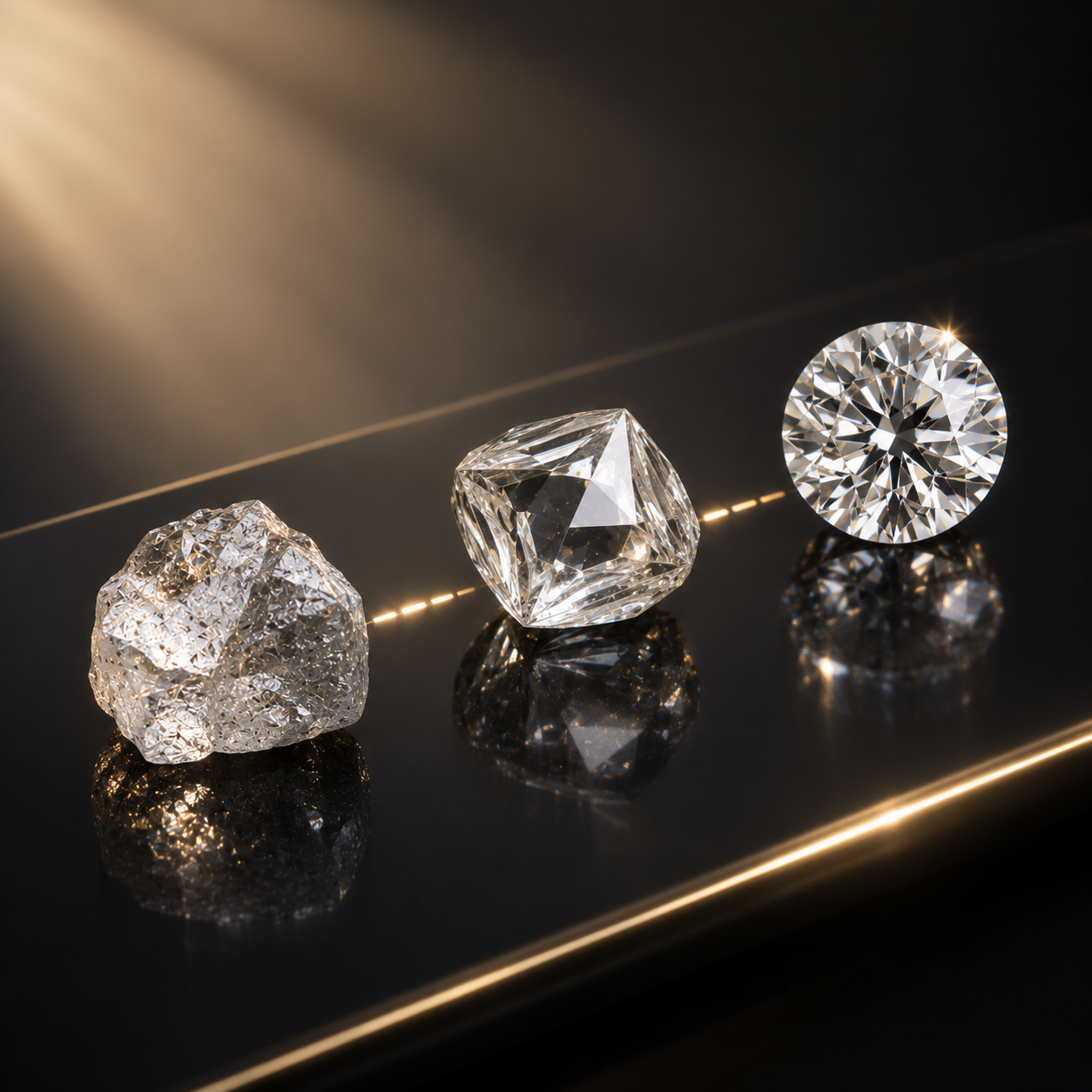 Rough and Polished Trio